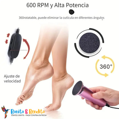 Lima Profesional para Pies + 60 Repuestos Gratis