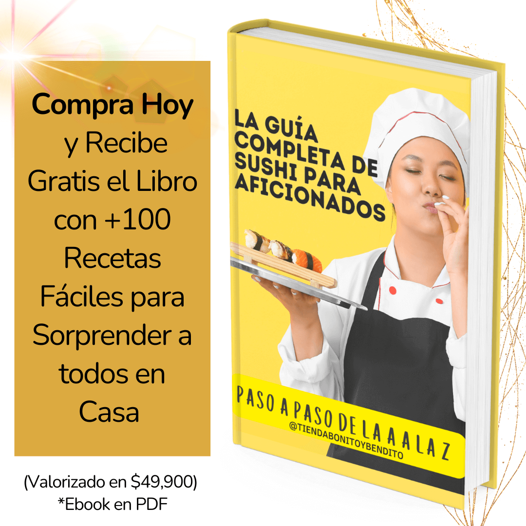 KIT SUSHI FÁCIL + LIBRO GRATIS